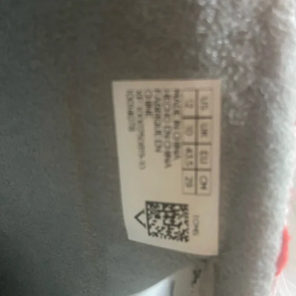 Toms Nepal Boots Grey Suede Chevron 10014078 Women's 12 - Picture 5 of 6